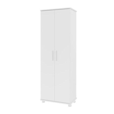 Manhattan Comfort Moble Shoe Closet, 10 Shelves, White 56AMC6